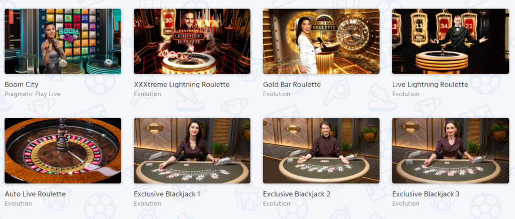 Live Casino på Expekt Casino