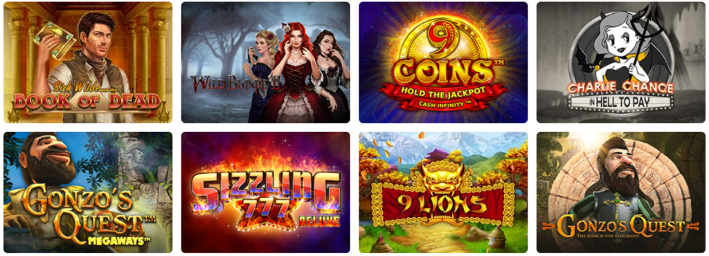 Populära spel hos Nano casino